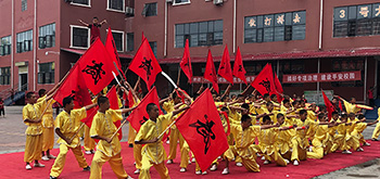 河南登封嵩山少林寺武术学校
